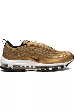 Gold nike deals trainers