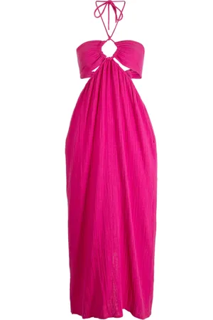 Mara Hoffman Laila halterneck midi dress