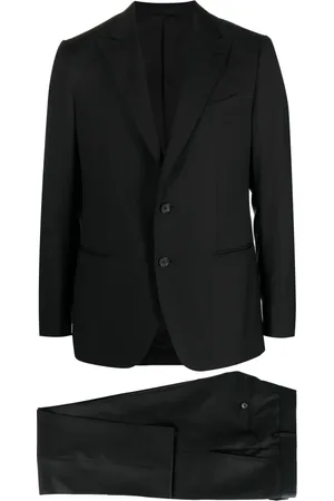 CARUSO Single-breasted wool suit set