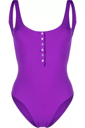 Melissa Odabash Women Swimming Costumes - Taormina button-up swimsuit
