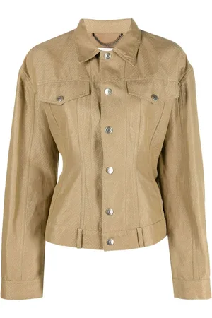 Stella McCartney Fitted-waist button-up jacket