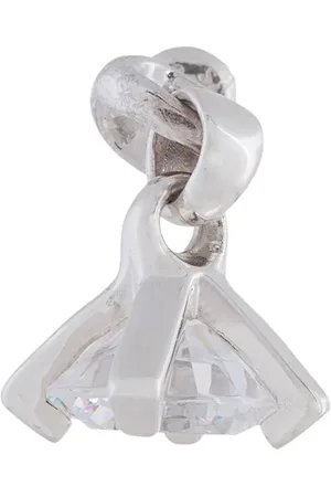 E.M. Claw set crystal earring