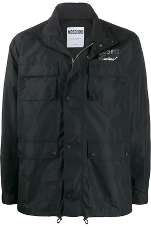 Moschino Logo print lightweight jacket