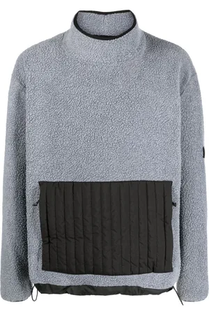 Rains High-neck fleece jumper