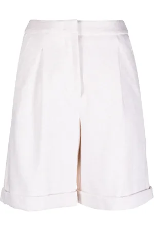 PESERICO SIGN Straight-leg tailored shorts