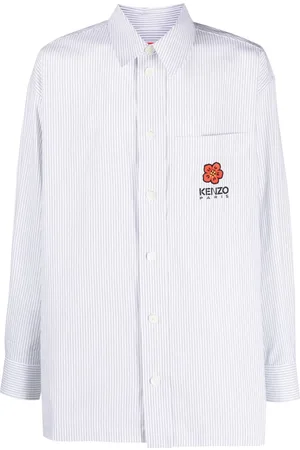 Kenzo Boke Flower pinstriped shirt