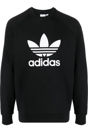 adidas Logo-print jersey-knit sweatshirt