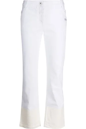 Off-White Bleach Baby Baggy Flared Jeans - Farfetch