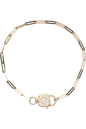 Pascale Monvoisin 9kt yellow Louise diamond bracelet