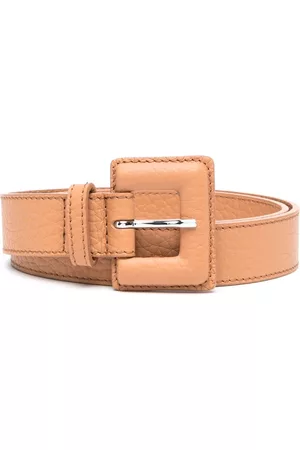 Orciani Women Belts - Grained-texture leather belt