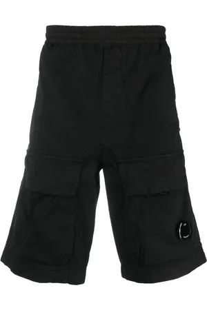 C.P. Company Logo-patch cargo shorts