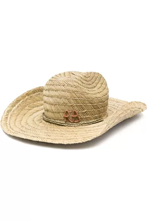 Ruslan Baginskiy Women Hats - Logo-embellished fedora hat