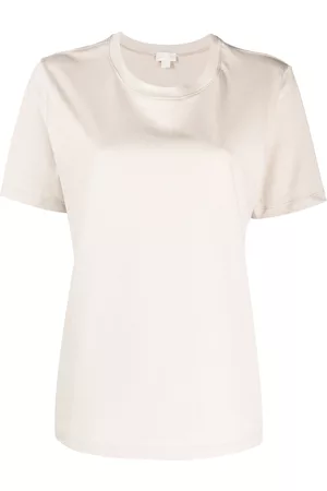 Hanro Women Short Sleeve - Drop-shoulder organic-cotton T-shirt