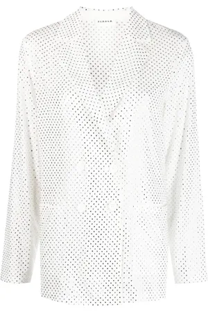 P.A.R.O.S.H. Rhinestone-embellished blazer