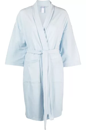 Hanro Women Bathrobes - Belted cotton robe