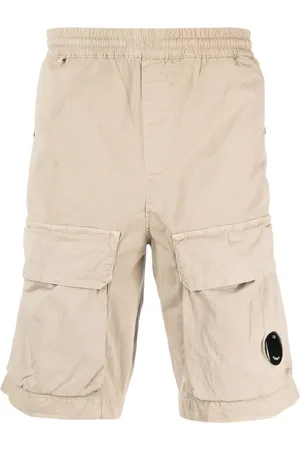 C.P. Company Logo-patch cargo shorts