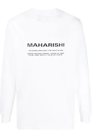 Maharishi Logo-print long-sleeve T-shirt