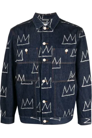Etudes Crown-print denim jacket