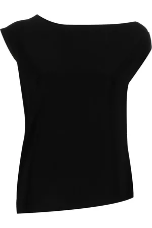 Norma Kamali Asymmetric sleeveless top