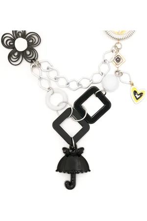 AMIR SLAMA Appliqué-detail chain necklace