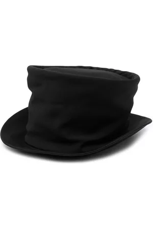 YOHJI YAMAMOTO Men Hats - Turn-up brim trilby hat