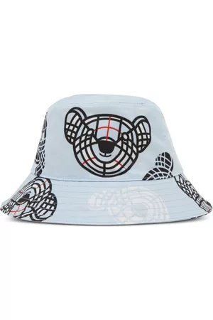 Burberry Girls Hats - Teddy bear-print bucket hat