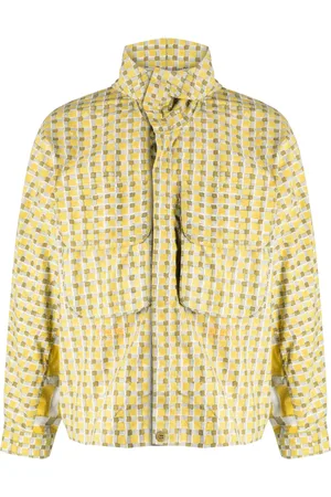 Story Forager check-print jacket