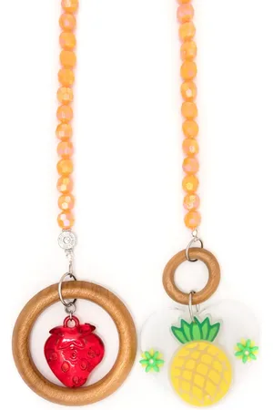 AMIR SLAMA Fruit-motif beaded necklace