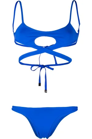 The Attico Cut-out wraparound bikini