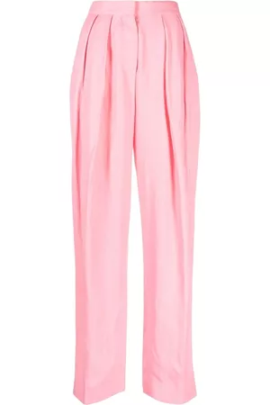 Stella McCartney Pleated wide-leg trousers
