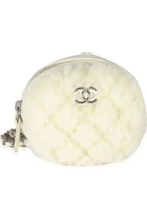 CHANEL 2021 Coco Neige Mini Circle clutch bag