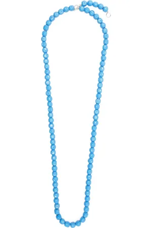 Jil Sander Beaded T-bar necklace