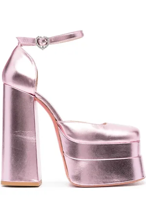 VIVETTA Metallic-finish pumps