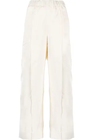 Jil Sander Elasticated-waist wide-leg trousers