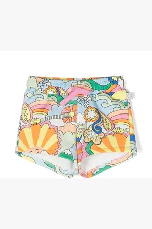 Stella McCartney Graphic-print cotton shorts