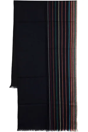 Paul Smith Wool-silk signature stripe scarf