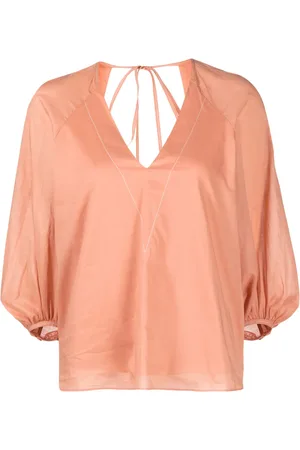 Paul Smith V-neck cotton blouse