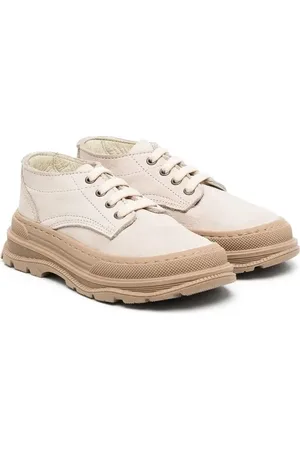 PèPè Lace-up leather trainers