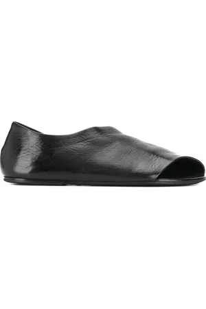 MARSÈLL Asymmetric leather sandals