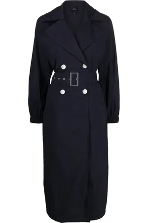 Armani Exchange Belted trench coat