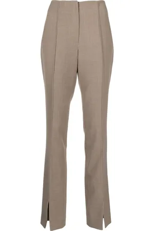 REJINA PYO Front-slit trousers