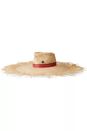 Le Mont St Michel Women Hats - Pina wide-brim straw sun hat