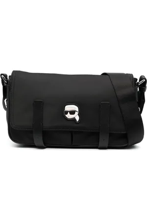 Karl Lagerfeld Ikonik Karl patch shoulder bag