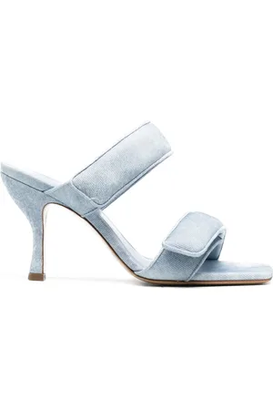 Gia Borghini Slip-on touch-strap mules