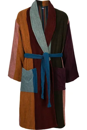 Paul Smith Colour-block terrycloth robe
