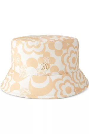 Le Mont St Michel Women Hats - Axel floral-print cotton bucket hat