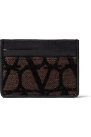VALENTINO GARAVANI Toile Iconographe cardholder
