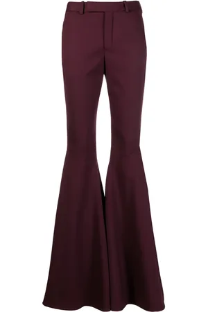 Saint Laurent High-waisted flared trousers
