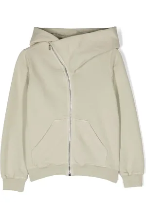 Rick Owens Zip-up cotton hoodie