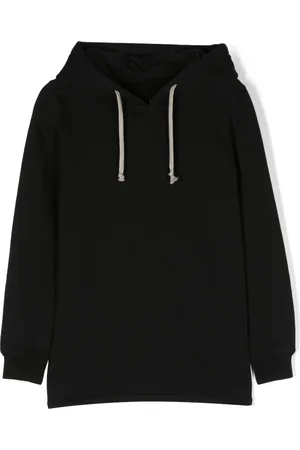 Rick Owens Drawstring cotton hoodie